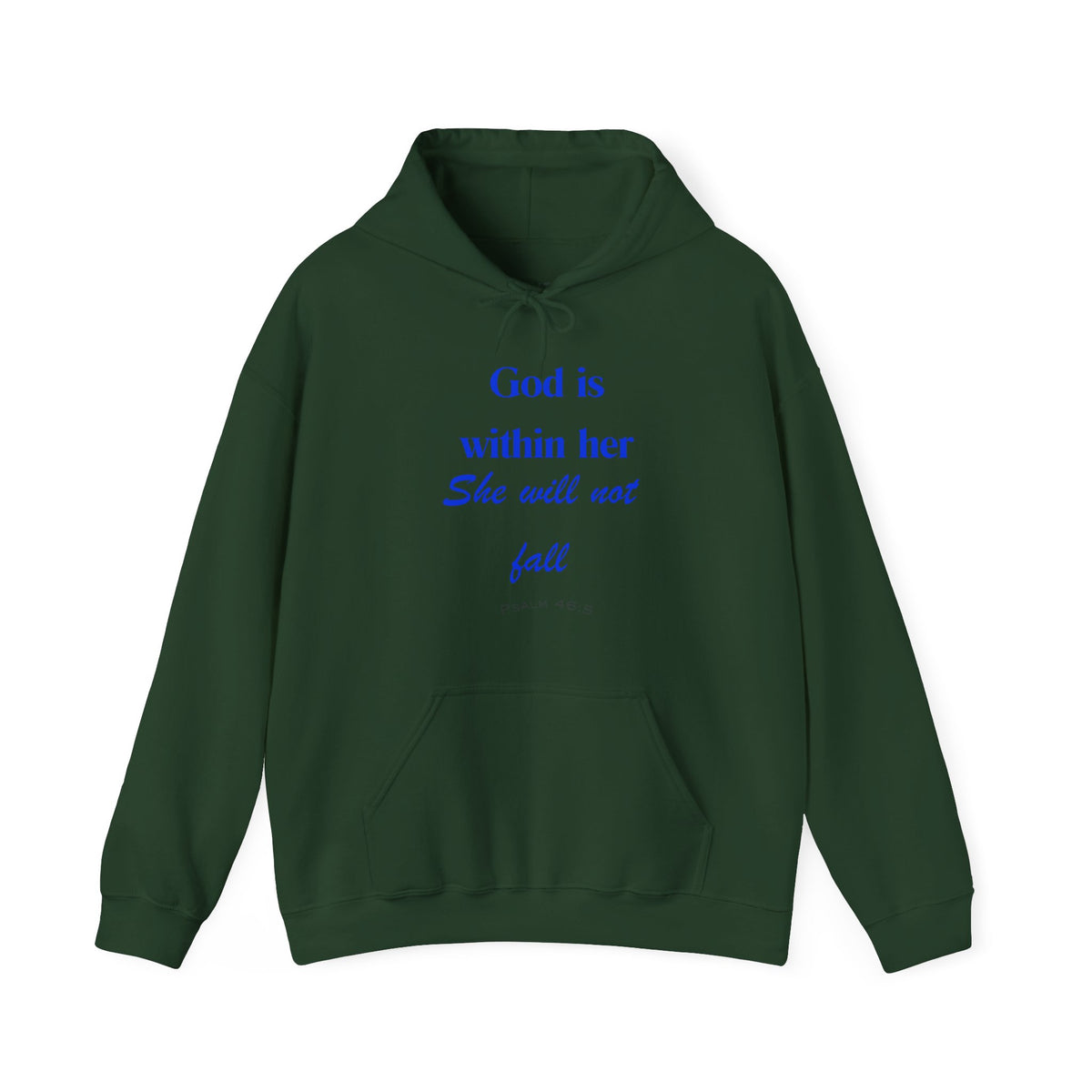 "God is Within Her"-Inspirational Women's Hoodie