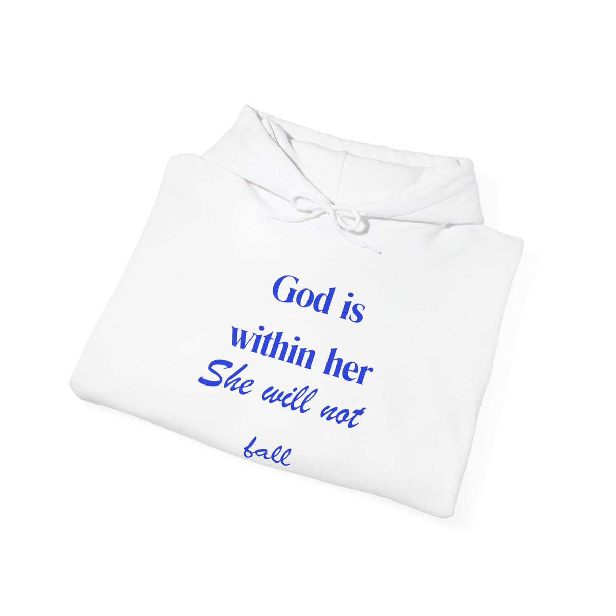 "God is Within Her"-Inspirational Women's Hoodie