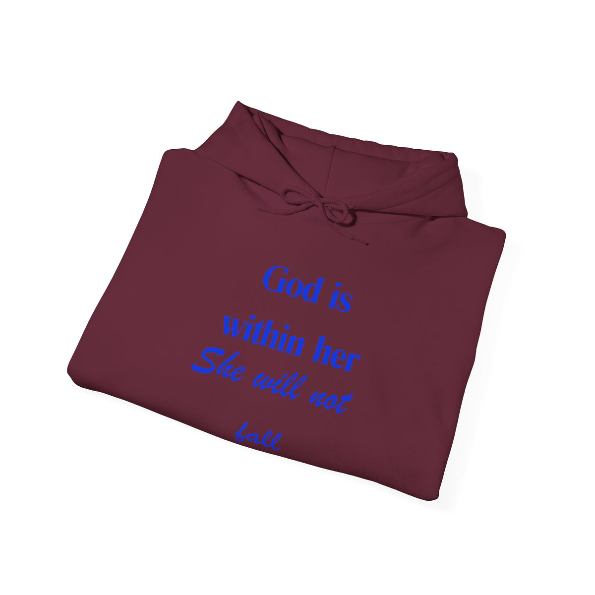 "God is Within Her"-Inspirational Women's Hoodie