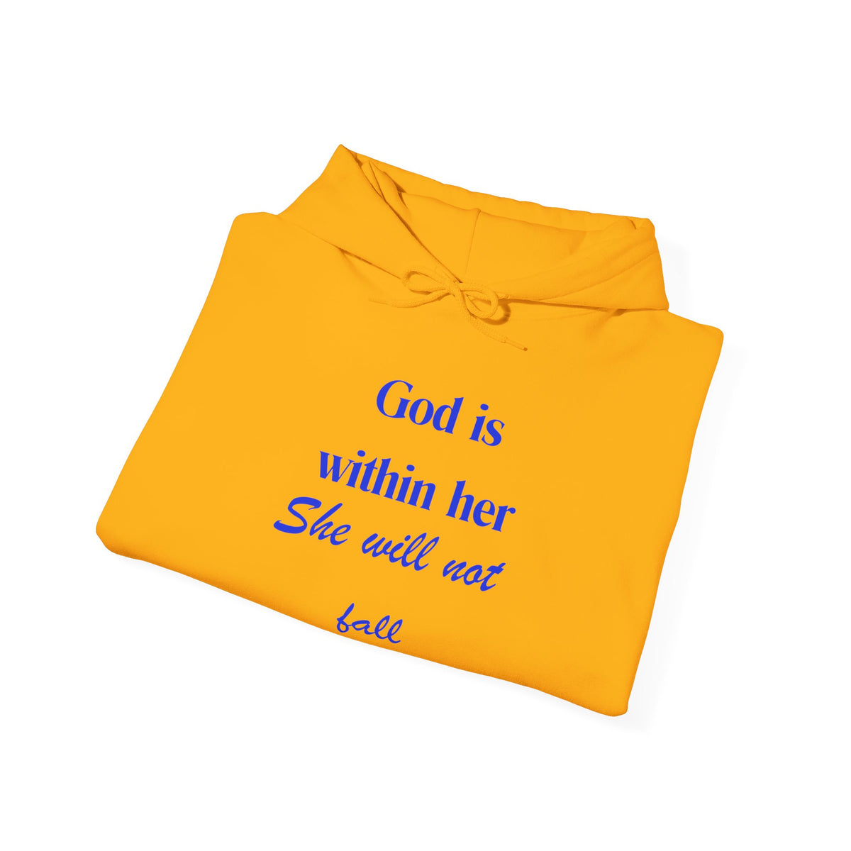 "God is Within Her"-Inspirational Women's Hoodie